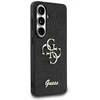 Dėklas Guess Fixed Glitter Big 4G Metal Logo Samsung Galaxy S26 juodos spalvos