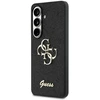Dėklas Guess Fixed Glitter Big 4G Metal Logo Samsung Galaxy S26 juodos spalvos