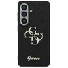 Dėklas Guess Fixed Glitter Big 4G Metal Logo Samsung Galaxy S26 juodos spalvos