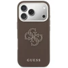 GUESS dėklas, skirtas IPHONE 17 Pro GUHCP17L5PS4RGGW (PU FW dervos logotipas) rudas