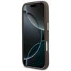 GUESS dėklas, skirtas IPHONE 17 Pro GUHCP17L5PS4RGGW (PU FW dervos logotipas) rudas
