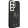Guess PU 4G Resin Metal Logo dėklas skirtas Samsung Galaxy S26 Ultra juodos spalvos