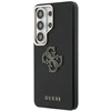 Guess PU 4G Resin Metal Logo dėklas skirtas Samsung Galaxy S26 Ultra juodos spalvos