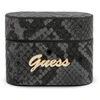 Dėklas Guess GUACAPPUNSSMLBK AirPods Pro dangtelis juodas/juodas Python Collection