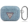 Guess GUACAPTPUJULLB AirPods Pro dėklas light mėlynos spalvos Jeans Collection