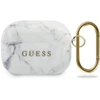 Apple AirPods Pro Guess Marble Collection (GUACAPTPUMAWH) ausinių dėklas baltos spalvos