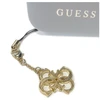 Dėklas Guess pakabukas GUCPM4GID telefono dirželis 4G Glitter Charm