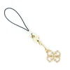Dėklas Guess pakabukas GUCPM4GID telefono dirželis 4G Glitter Charm