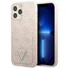 Guess GUHCP13LP4TPP Apple iPhone 13 Pro / 13 6,1″ rožinės spalvos kietas dėklas 4G Triangle Logo Cardslot