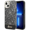 „Guess“ „Bandana Paisley“ dėklas, skirtas iPhone 14 / 15 / 13 6.1" - Juodas