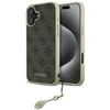 Guess GUHCP16MGF4GBR Apple iPhone 16 Plus 6.7" dėklas telefonui rudos spalvos 4G Charms Collection