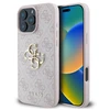 Guess 4G Big Logo Apple iPhone 16 – dėklas telefonui rožinės spalvos
