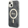 Dėklas Guess GUHMP14MH4STK iPhone 14 Plus/ 15 Plus 6.7" juoda/juodas hardcase 4G MagSafe