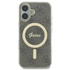 Guess GUHMP16MH4STW Apple iPhone 16 Plus 6.7″ rudos spalvos kietas dėklas IML 4G MagSafe