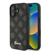 Guess Peony Script MagSafe Apple iPhone 16 Plus - dėklas telefonui juodos spalvos