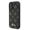 Guess Peony Script MagSafe Apple iPhone 16 Plus - dėklas telefonui juodos spalvos