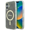 Guess GUHMP16SH4STW Apple iPhone 16 6.1″ rudos spalvos kietas dėklas IML 4G MagSafe