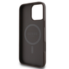 Guess 4G Printed Stripes MagSafe Apple iPhone 16 Pro Max - dėklas telefonui rudos spalvos