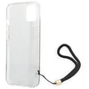 „Guess“ GUOHCP14MH4STW „Apple iPhone 14 Plus / 15 Plus 6.7“ rudas kietas dėklas 4G spausdinimo dirželis