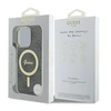 Guess IML 4G MagSafe Apple iPhone 16 Pro - dėklas telefonui juodos spalvos
