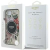 Guess IML Flowers MagSafe iPhone 16e Dėklas - Juodas