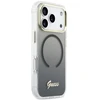 „Guess IML Gradient Script“ metalinis „MagSafe“ dėklas, skirtas „iPhone 17 Pro Max“ – Juodas