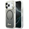 „Guess IML Gradient Script“ metalinis „MagSafe“ dėklas, skirtas „iPhone 17 Pro Max“ – Juodas