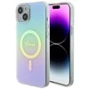 Dėklas GUESS GUHMP15MHITSQ IPHONE 15 PLUS / 14 PLUS 6,7 colių TURKIS / TURKIS KIETAS IML IRIDESCENT MAGSAFE