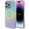 GUESS GUHMP15LHITSQ IPHONE 15 PRO 6.1 "TURKIO SPALVOS / TURKIO SPALVOS KIETAS DĖKLAS IML IRIDESCENT MAGSAFE