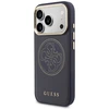 „Guess“ perforuotas 4G „MagSafe“ dėklas, skirtas „iPhone 17 Pro Max“ - mėlynas
