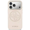 „Guess“ perforuotas 4G „MagSafe“ dėklas, skirtas „iPhone 17 Pro“ - Rožinė