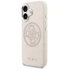 „Guess“ perforuotas 4G „MagSafe“ dėklas, skirtas „iPhone 17“ - Rožinė