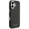 „Guess“ perforuotas 4G „MagSafe“ dėklas, skirtas „iPhone 17“ - juodas