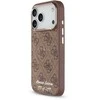 Guess PU 4G MagSafe Strap Limited Edition of 299 dėklas skirtas Apple iPhone 17 Pro rudos spalvos