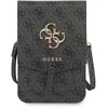 Dėklas Guess PU 4G Metal Logo Phone Bag pilkas