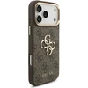 Dėklas GUESS case for IPHONE 18 Pro Max / 17 Pro Max GUE005488 (PU W/ Big 4G Classic Logo) ruda auksinis