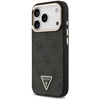 Dėklas Guess 4G Triangle Logo MagSafe Case for iPhone 17 Pro / 18 Pro - Juoda ir auksinė