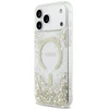 Dėklas Guess Resin Bottom Glitter MagSafe Case for iPhone 18 Pro Max / 17 Pro Max - Gold