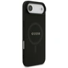 Guess Saffiano Classic Logo MagSafe Dėklas Apple iPhone Air Juodas