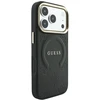 Dėklas Guess Case for IPHONE 18 Pro/17 Pro compatible with MagSafe (Saffiano Peony Ring) juodas