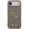 „Guess“ silikoninis „Big 4G Script“ dėklas, skirtas „iPhone Air“ – rudas