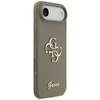 „Guess“ silikoninis „Big 4G Script“ dėklas, skirtas „iPhone Air“ – rudas