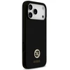 „Guess“ silikoninis „Logo Strass 4G MagSafe“ dėklas, skirtas „iPhone 17 Pro Max“ - Juodas