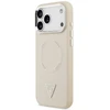 Dėklas Guess Triangle Logo MagSafe Case for iPhone 17 Pro - rusvai gelsvas