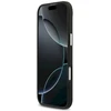 Karl Lagerfeld FW Grained Karl & Choupette galvų smeigtukai & logotipas dėklas iPhone Air juodos spalvos