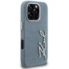 Dėklas Karl Lagerfeld FW Jeans Signature Logo iPhone 16 Pro Max Case - Mėlyna