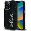 Dėklas Karl Lagerfeld FW Jeans Signature Logo iPhone 16 Pro Case - Juodas