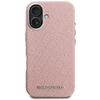 Dėklas Karl Lagerfeld FW Stamped Karl MagSafe iPhone 16 Case - Rožinė