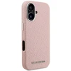 Dėklas Karl Lagerfeld FW Stamped Karl MagSafe iPhone 16 Case - Rožinė