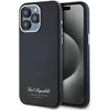 Dėklas Karl Lagerfeld hotel RSG Apple iPhone 15 Pro juodos spalvos